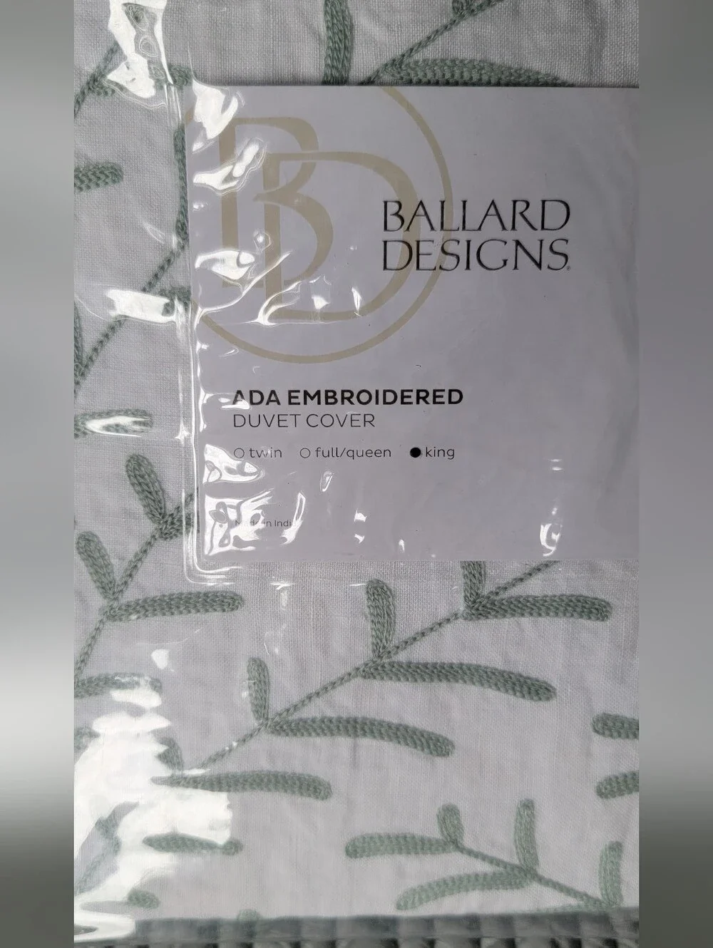 Ballard Designs beautiful embroidered
